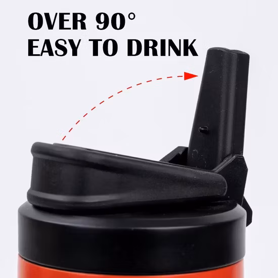 18/8 Thermos en acier inoxydable tasse à café tasse hydrater isolé sans BPA fuite douce preuve sport portable réutilisable double paroi bouteille d'eau flacon à vide OEM