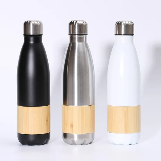 Nouveau Thermos Double paroi en acier inoxydable imprimé personnalisé, flacon isolé sous vide, bouteilles d'eau de sport et de randonnée, flacon alimentaire