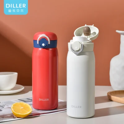 Bouteille d'eau isolée sous vide en acier inoxydable 316, étanche, vente en gros, 480ml