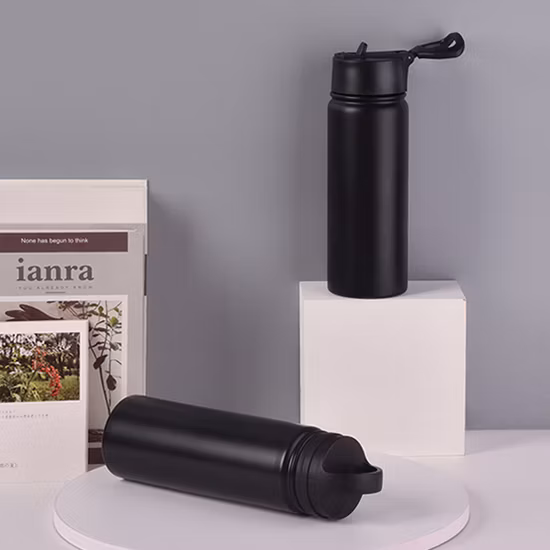 Boisson de sport isolée thé en acier inoxydable chaud froid Portable Hydro Aqua Thermoses flacons sous vide avec couvercle à vis