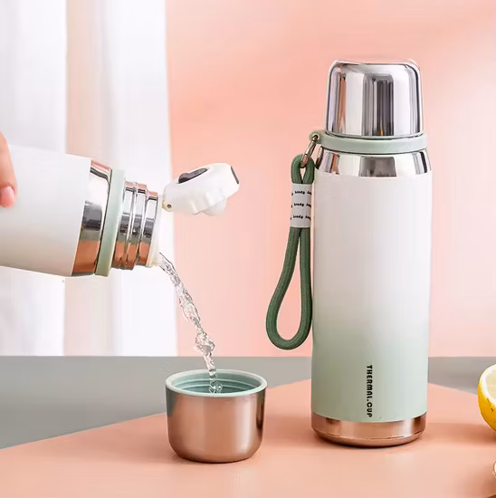 Thermos en acier inoxydable de grande capacité 20, 27, 32 Oz, flacon isolé sous vide, bouteille d'eau isolée, 2022